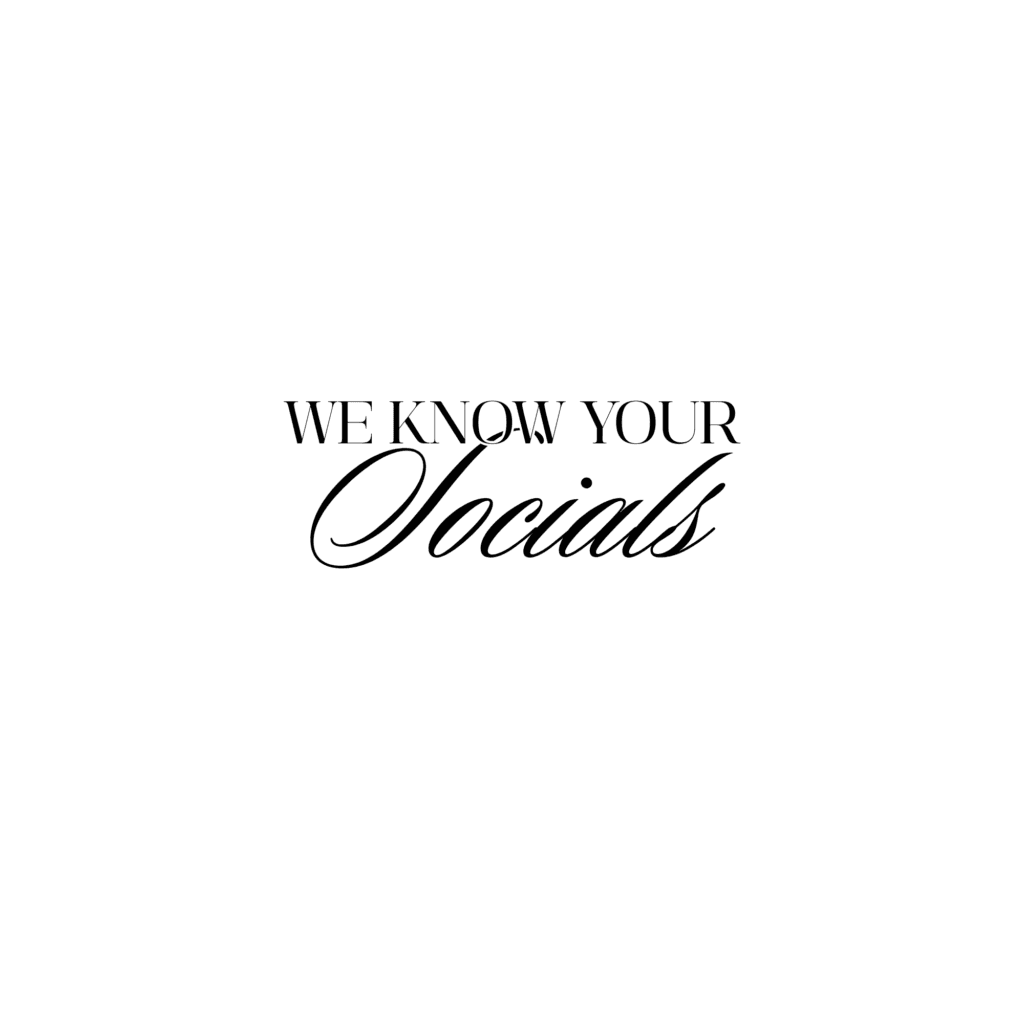 we know your socials Logo